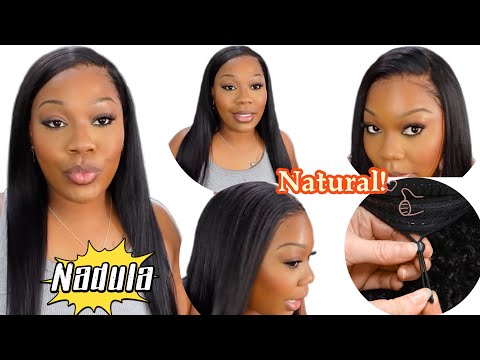 *She Got The Point!🔥* High Value PULL-TO-FIT Drawstring YAKI Wig Install & Styling~ FT.Nadula Hair