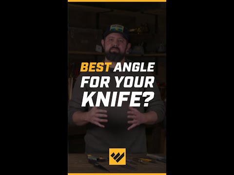 Best Angle for Your Knife?