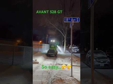 LEVEL: EASY - Can YOU Spot The AMERICAN FLAG🫡 #snowplowing #avant #avanttecno #best #asmr