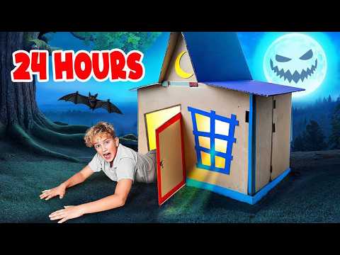 CARDBOARD HAUNTED HOUSE!