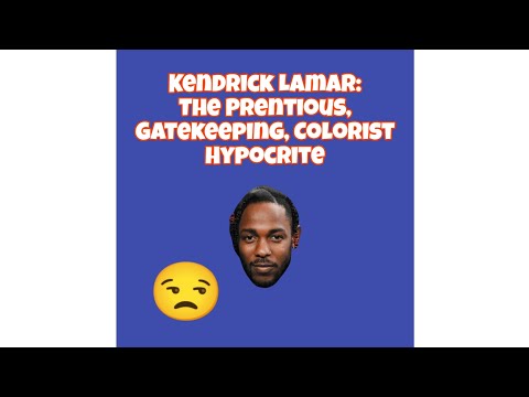 The Problem With Kendrick Lamar