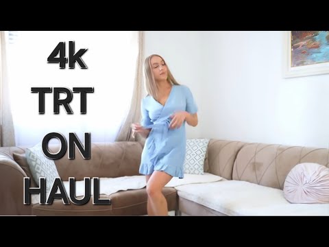 FISHNET CATWOMAN NEW BLACK DRESS - TRANSPARENT TRY ON HAUL 4K