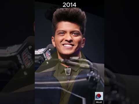 #brunomars Visual Transformation (2010-2024)