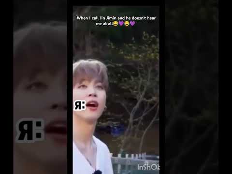 When Jin 😂😂called Jimin and he didn't hear. #2024shorts #2024 #bts #btsshorts #btsarmy