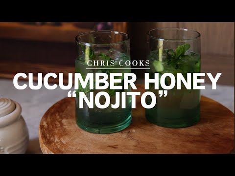 How To Make A Cucumber Honey Mojito Mocktail