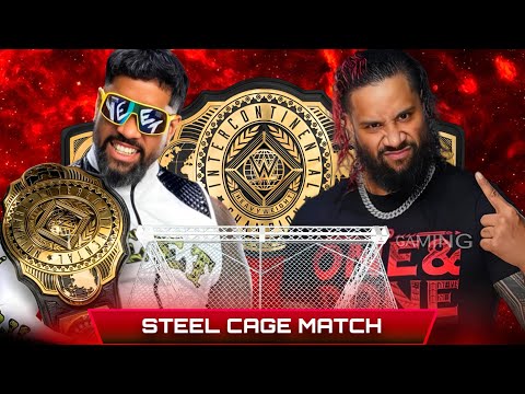 WWE 2K24 • STEEL CAGE MATCH - Jey Uso VS Jimmy Uso | WWE