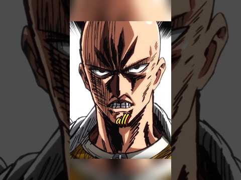 Why Saitama is bold in one punch man? #saitama #viral #reel #shorts #anime #naruto #newchapter #vibe