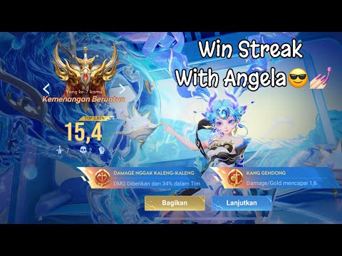 Main pake angela auto win streak bos😎