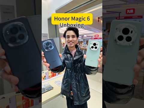 Honor Magic 6 is Awesome #honormagic6 #unboxing #ytshorts