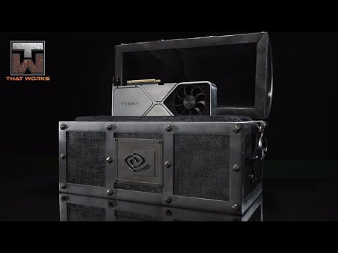 Damascus Chest & RTX 3080 Ti - Titanium Shroud  [NVIDIA GEFORCE]