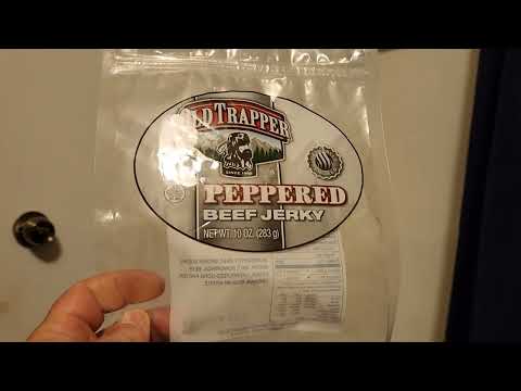 Old Trapper Peppered Beef Jerky Review