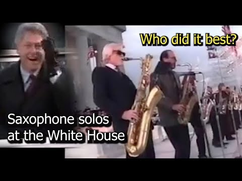 Ranking the epic White House saxophone battle