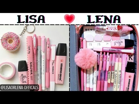 LISA OR LENA SCHOOL SUPPLIES 😍