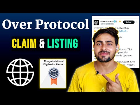 Over Protocol Claim & Mainnet Launch Update || Over Wallet New Sybil Detection | Over Wallet Listing