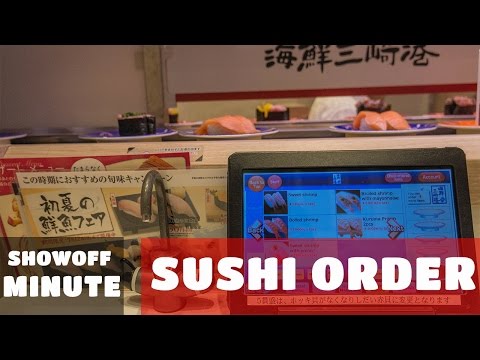 Japan Minute | Order Sushi In Style | いただきます！