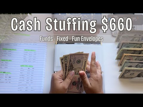 APRIL WEEK 5 CASH STUFFING - $660