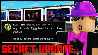 PIGGY HOLIDAY UPDATE OUT NOW!! + NEW SECRET ITEM | New Piggy Update