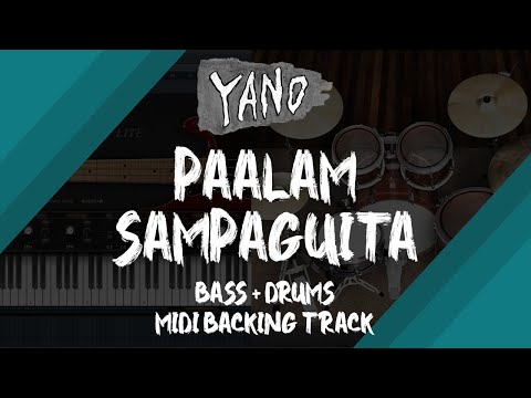 Yano - Paalam Sampaguita | Bass + Drums MIDI Backing Track