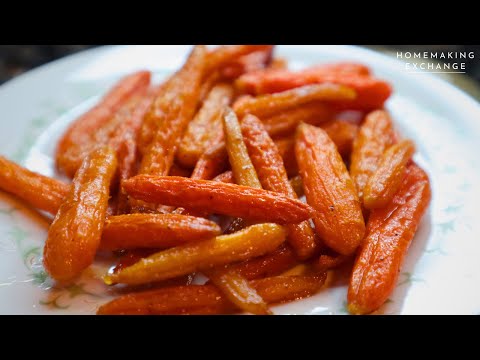 Oven Roasted Baby Carrots | Easy Side Dish or Snack