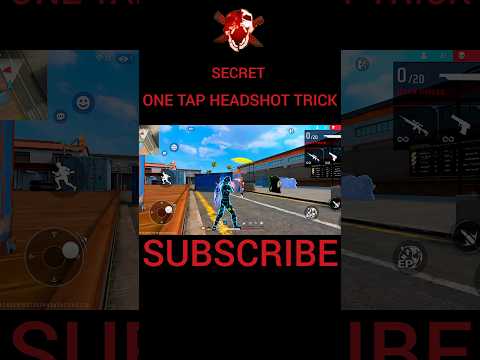 SECRET ONE TAP HEADSHOT TRICK 🤫😤 || FREE FIRE || #sorts #viral#tricks