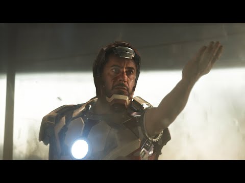 아이언맨 말리부 저택 피습 장면 | 아이언맨 3 (Iron Man 3, 2013) [4K]