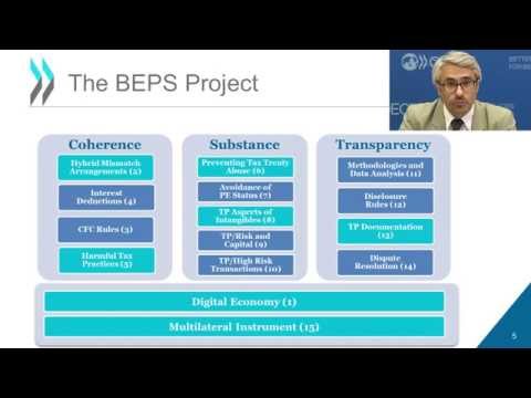 BEPS Webcast #4: Presentation of 2014 BEPS Deliverables