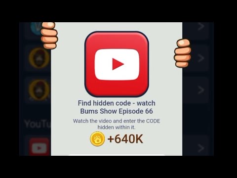 Bums Show Episode 66 Code | Bums Video Code