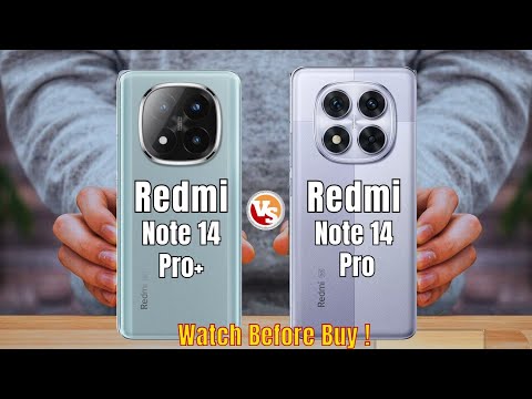 Redmi Note 14 Pro Vs Redmi Note 14 Pro Plus 💥 Watch Before Buy!