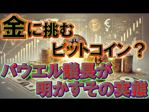 金に挑むビットコイン？ パウエル議長が明かすその実態