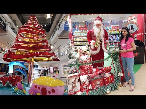 Christmas Decoration at Elpro City Square Mall Chinchwad Pune | Christmas Decoration in Pune