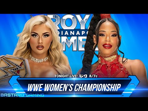 WWE 2K24 | Tiffany Stratton VS Bianca Belair - WWE Women's Championship | Royal Rumble