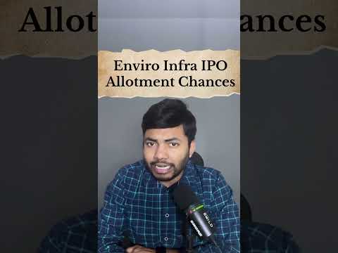 Enviro Infra Engineers IPO Allotment Chances🔥 | Latest IPO GMP #ipo  #shortsfeed #ntpcgreenipo