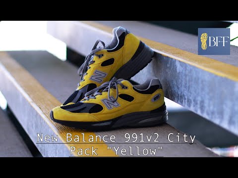 Could New Balance have done better with this shoe?. 991v2 City Pack "Yellow"