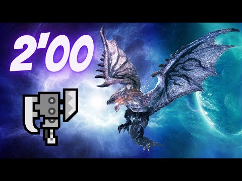 MHW Iceborne Silver Rathalos 2'00 Switch Axe