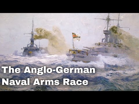 14th June 1900: Anglo-German naval arms race triggered by the Second German Naval Law