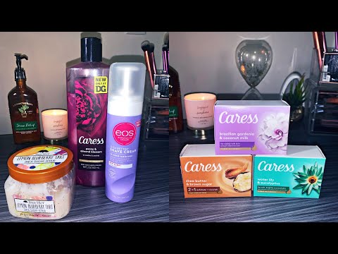 Feminine Hygiene Favorites | Shower Routine 2021 *body washes, body conditioners, scrubs*