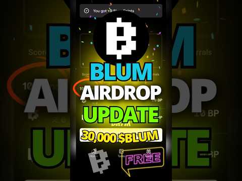 Blum Airdrop Update News #blum #blumairdrop