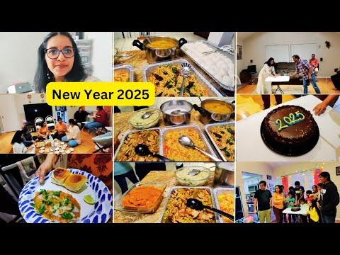 New Year Eve Celebration in USA | How We Celebrated New Year with Friends #indianworkingmom