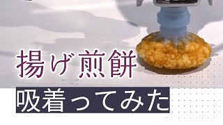 【吸着ってみた】揚げ煎餅【コンバム】