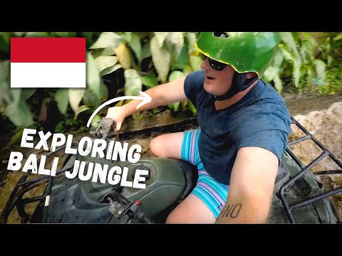 BALI Jungle Ride on an ATV(more exciting than we thought)