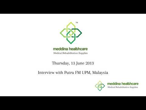 Meddina Healthcare - Interview with Putra FM UPM, Malaysia