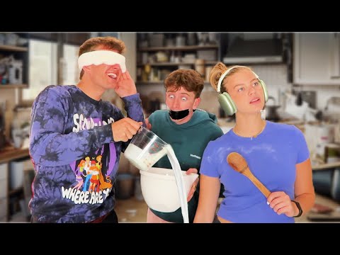 BLIND, DEAF, AND MUTE CHALLENGE ft. Carter Kench and Sydney Morgan