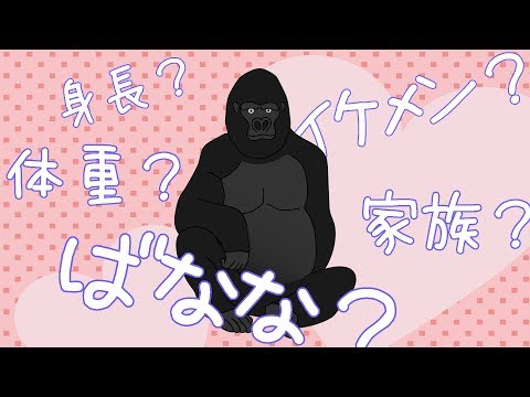 ゴリラが皆さんの質問に何でもお答えします。