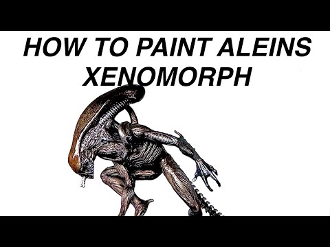 Speedpainting Aliens Xenomorph