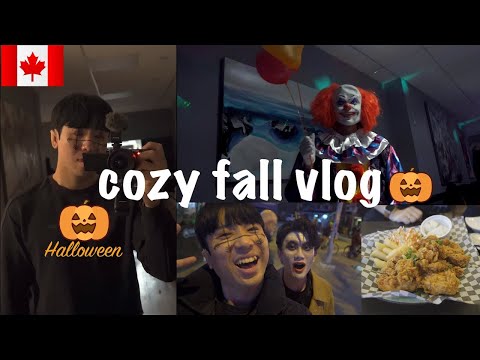 【vlog】カナダの本気のハロウィンパーティーを見てください🇨🇦｜ワーホリ｜トロント