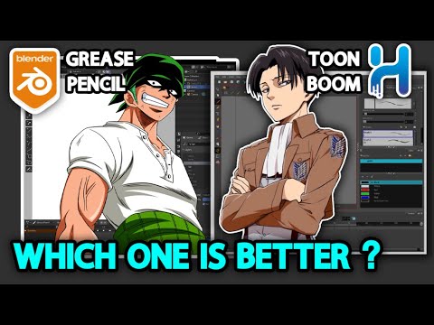 Grease Pencil VS Toon Boom Harmony