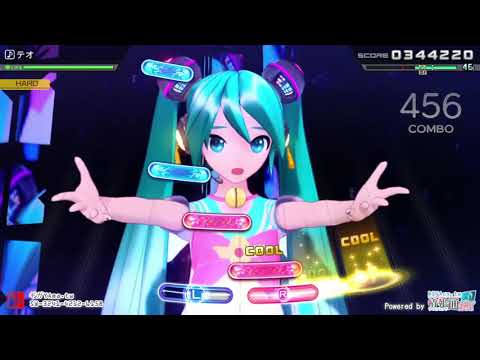 【MEGA39's】テオ（HARD）☆8.5 | Mix模式練習示範 | 初音未來 Project DIVA MEGA39's | ギガYAma.tw