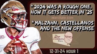 FSU Football OFFENSE in 2025 | Gus Malzahn + Thomas Castellanos | Jeff Cameron Show | Warchant TV