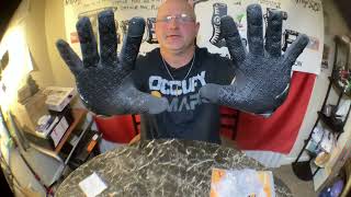 COFIT Breathable Mesh Motorcycle Gloves, Touchscreen Protective Motorbike Gloves for Men unboxing