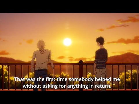 Ash x Eiji moment #9 - For Eiji’s sake